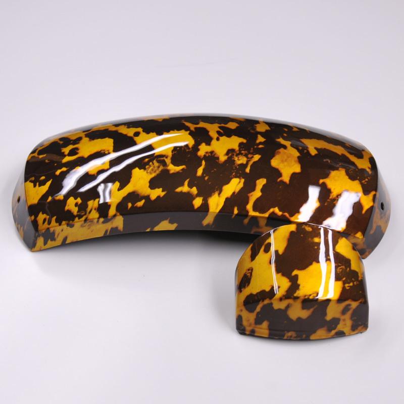 津軽三味線用 胴掛け 天神カバーセット 5分大 べっ甲調 鼈甲調