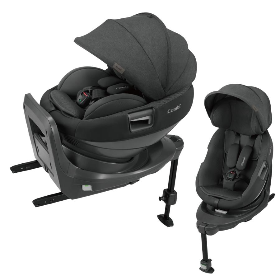 Combi（コンビ） チャイルドシート ISOFIX 回転式 新生児 ホワイト