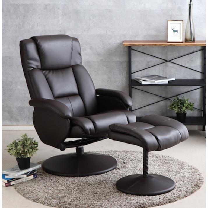 東馬（Tohma） リクライニングチェア オットマン付き デンバー