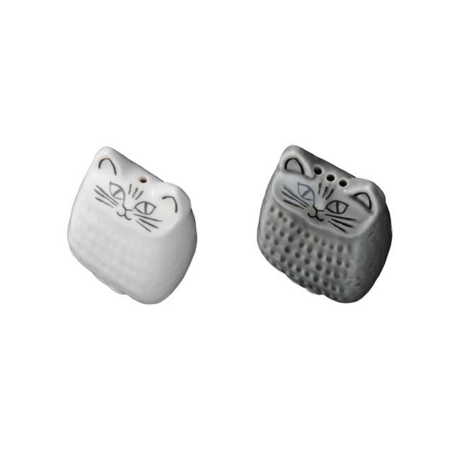 Lisa Larson（リサラーソン） ねこのソルト＆ペッパー 美濃焼 塩