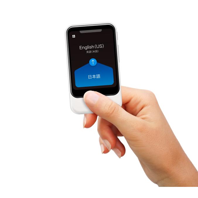 POCKETALK S ポケトークS AI通訳機 グローバル通信2年付 レッド 赤