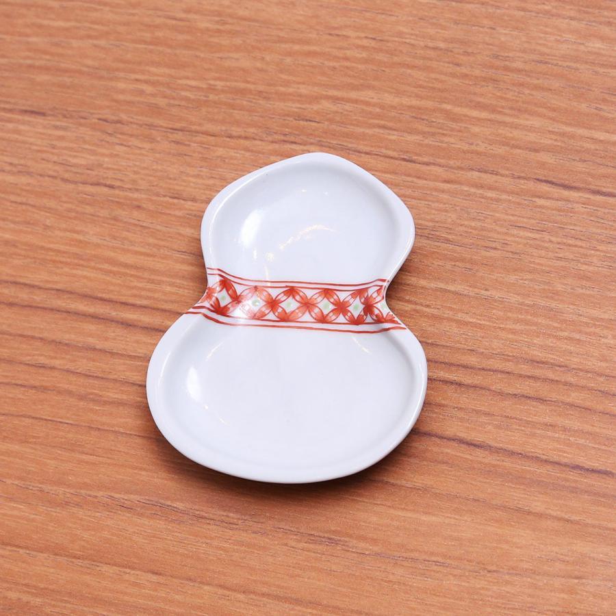 九谷 角福 赤絵 桃紋 豆皿 小皿 10枚 MO70718 九谷 角福 赤絵 桃紋