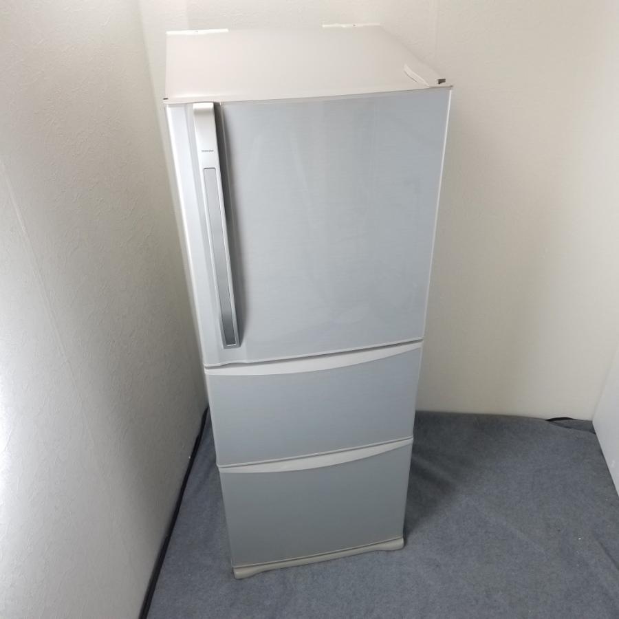 TOSHIBA（東芝） 中古 340L 自動製氷機能搭載 3ドア冷蔵庫 GR-34ZX