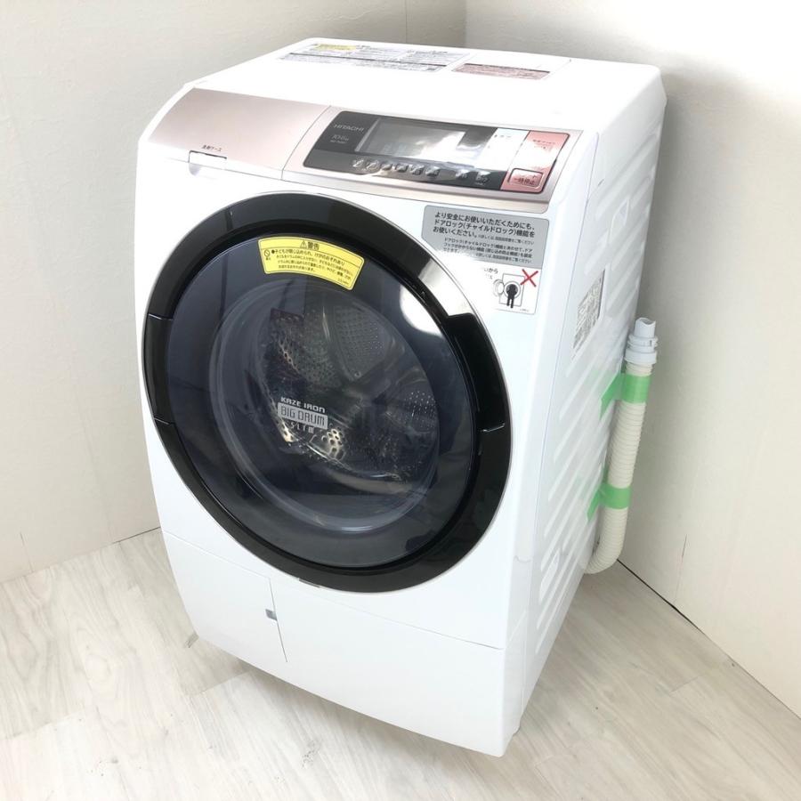 日立（HITACHI） 中古 ドラム式洗濯機 ビッグドラム 洗濯10.0kg 乾燥