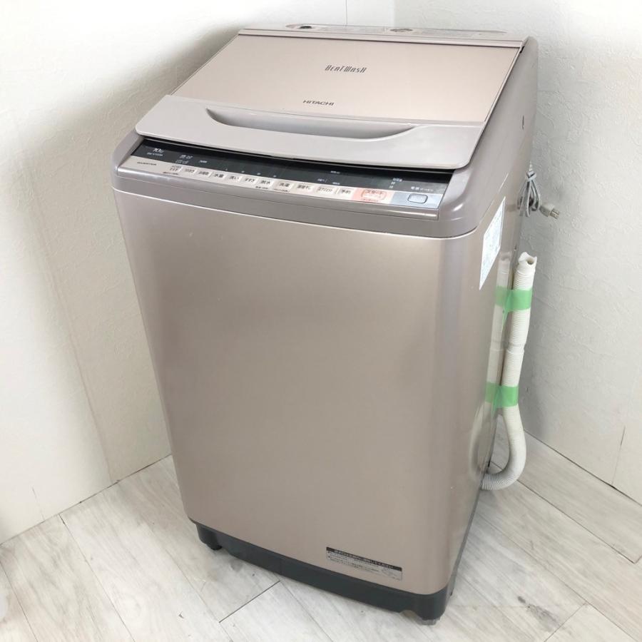日立（HITACHI） 中古 10kg 全自動洗濯機 ビートウォッシュ BW-V100A