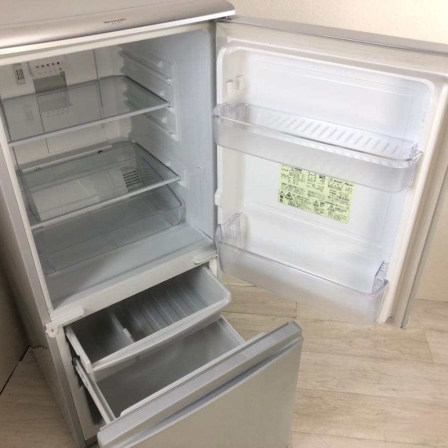 SHARP（シャープ） 中古 137L 2ドア冷蔵庫 つけかえどっちもドア SJ