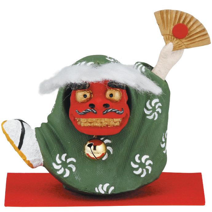 ふりふり開運獅子舞 MR119 瀬戸取寄 獅子 首振り人形 コンパクト ミニ