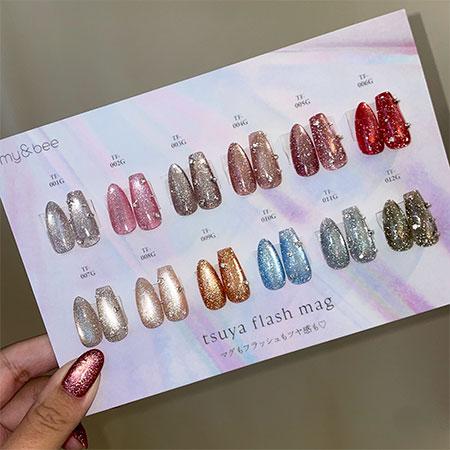 my&bee マイビー つやフラッシュマグセットA（001〜006／6色） TF-SA