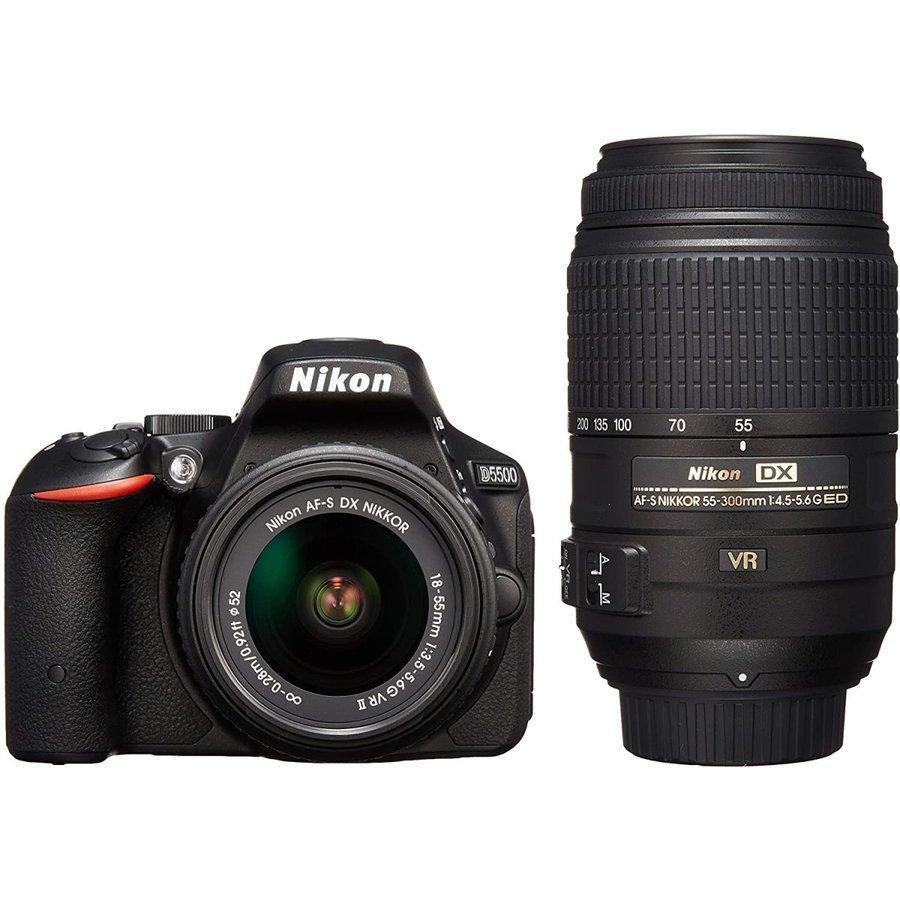 ニコン（Nikon） Nikon D5500 300mm ダブルレンズセット カメラ レンズ