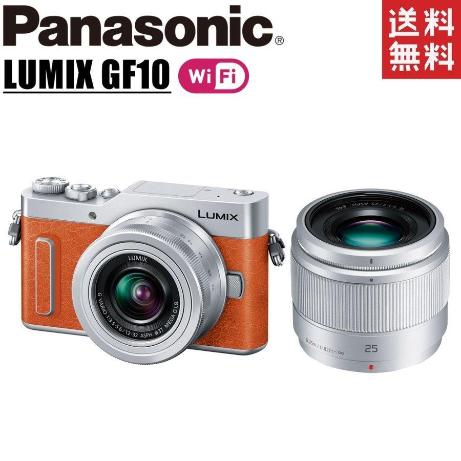 Panasonic DC−GF10 DC-GF10W-K オレンジ Panasonic LUMIX DC-GF10W