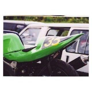 正規品／KDCサービス ZXR400 シートカウル RRタイプ 黒ゲル KDC