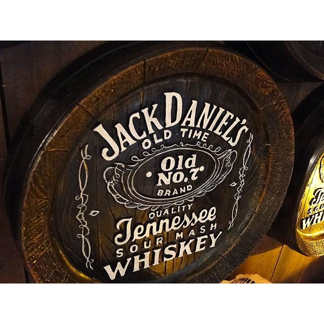 ジャックダニエル ウイスキー樽型ウォールオブジェ □ アメリカ雑貨