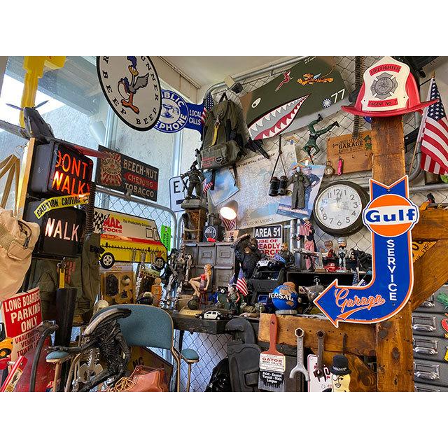 USAヴィンテージ ワンウェイ ロードサイン 看板 ブリキ アメリカン雑貨