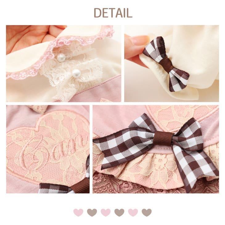 ローズリボンチュニック ∞TuTu∞ 犬服 ハンドメイド 【公式通販】