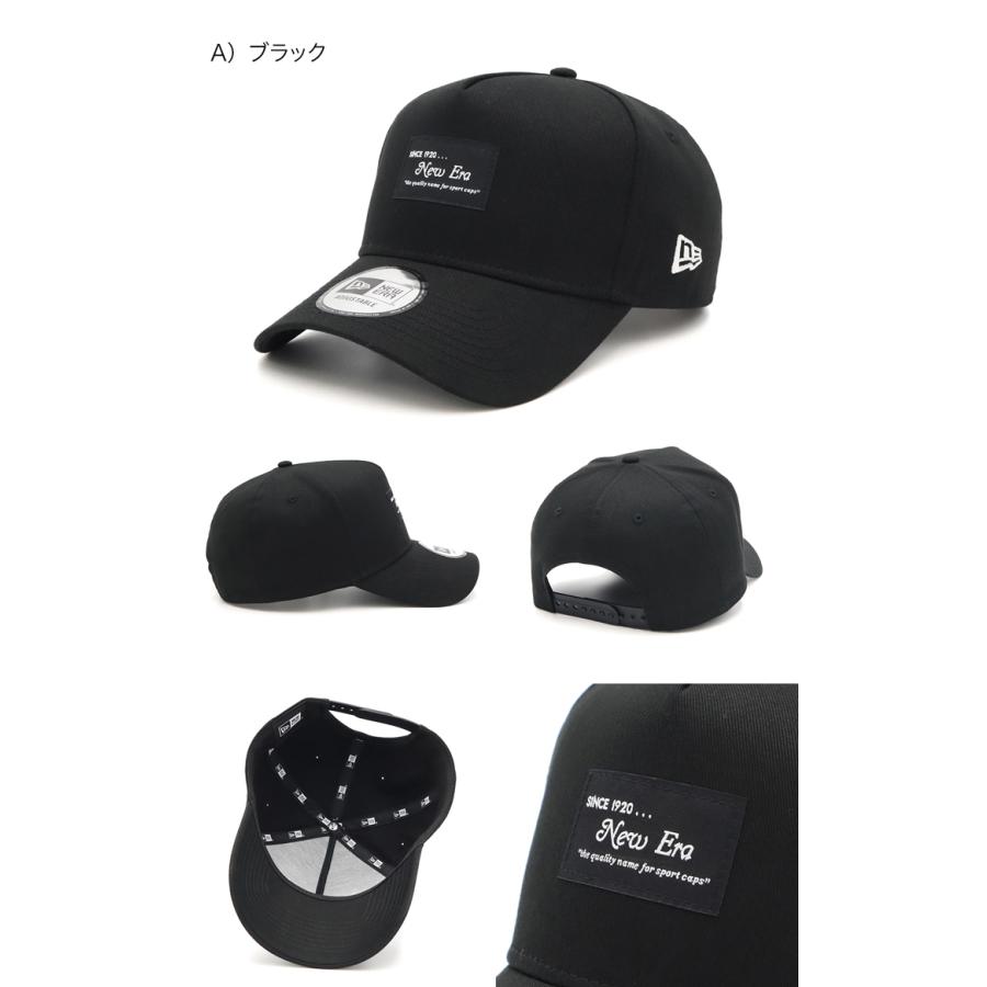 NEW ERA（ニューエラ） キャップ ブラックパッチ ONSPOTZ別注