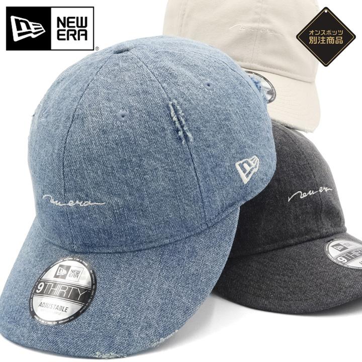 NEW ERA（ニューエラ） ニューエラキャップ デニム ONSPOTZ別注 手書き