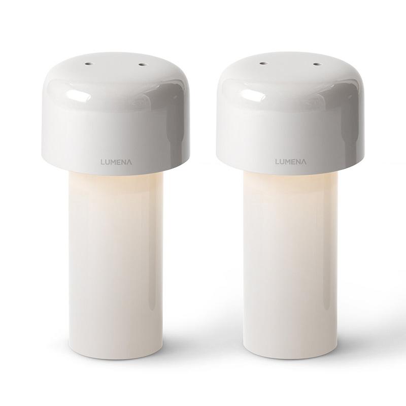 LUMENA（ルーメナー） コードレス デスク 加湿器 2個 セット ホワイト