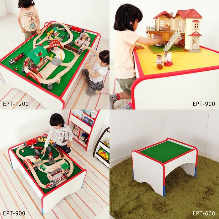 プレイテーブル 幅120cm BRIOセット おもちゃ付き EVAキッズ キッズ