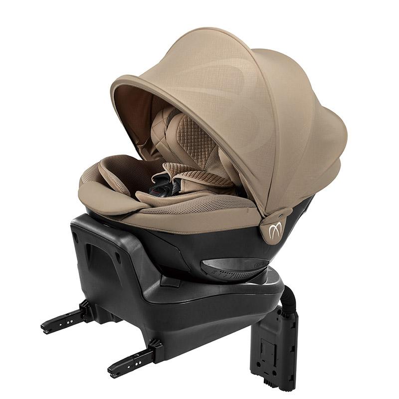 エールべべ・クルット チャイルドシート 新生児 ISOFIX 回転式 日本製