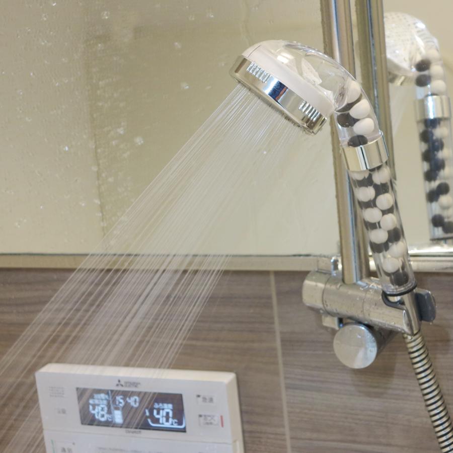 浄化シャワーヘッド「星流の滝 」 セラミック 浄化力 抗酸化溶液 宇宙