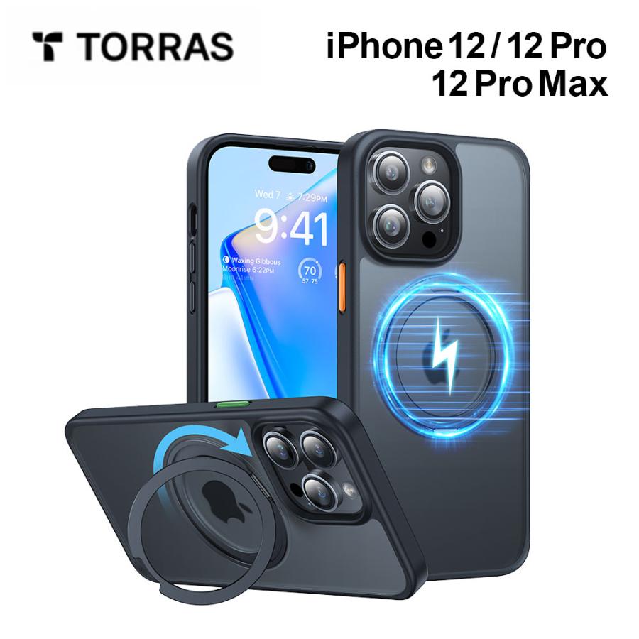 TORRAS ガラスフィルム同梱 TORRAS UPRO Ostand Pro Case iPhone12