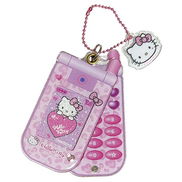 希少レア ハローキティ ミミィ 電話型クロック 2006 サンリオ 平成