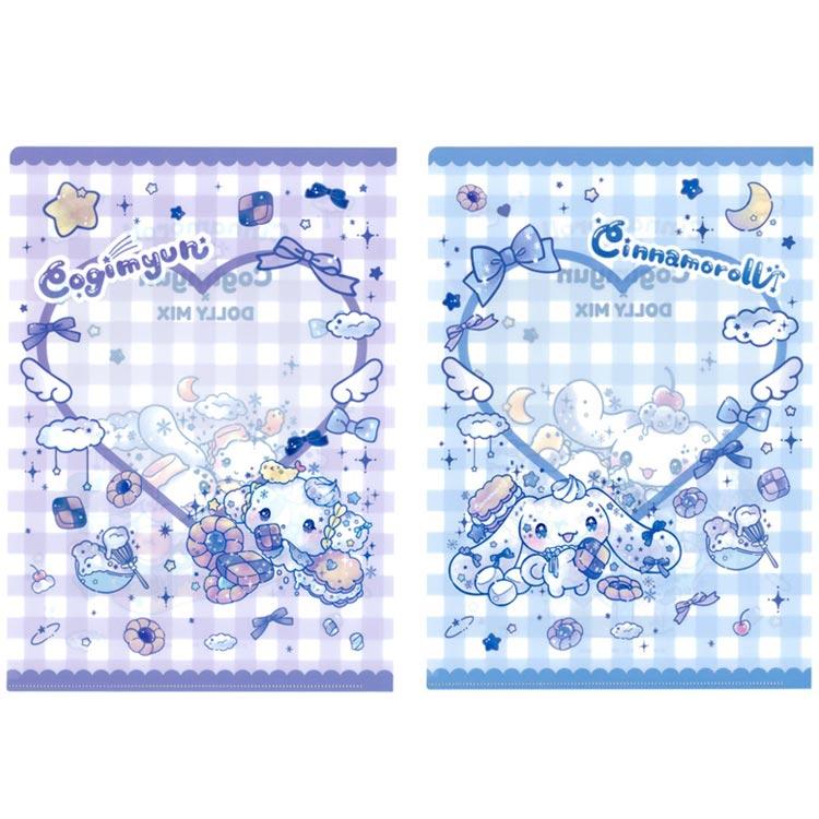 シナモロール×こぎみゅん A4クリアファイル2枚セット 288533 DollyMix