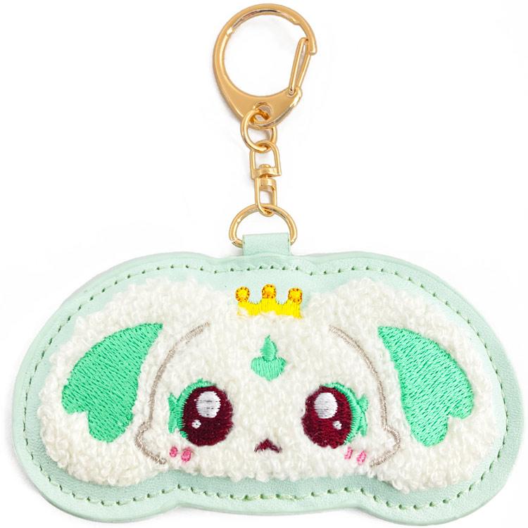 ふわふわ歯の妖精のっぽちゃん 里親様募集！ 真っ白 キーホルダー