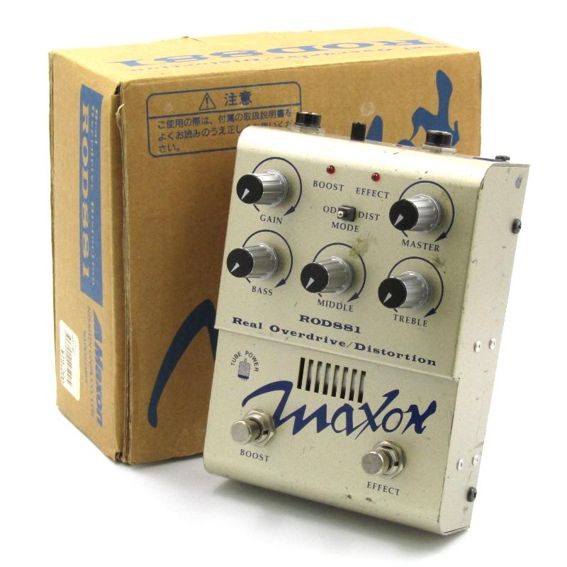 真空管】Maxon ROD881 Mod Maxon ROD881を直した - tak-factory's blog