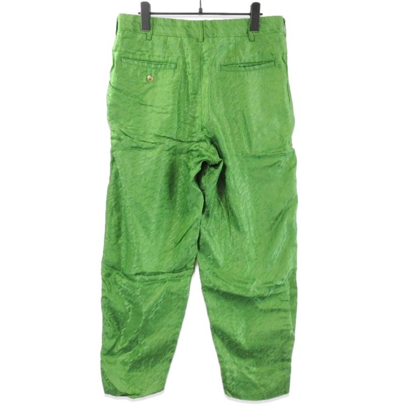 COMMEdesGARCONS HOMME PLUS【XS】サルエルパンツ 緑 COMMEdesGARCONS