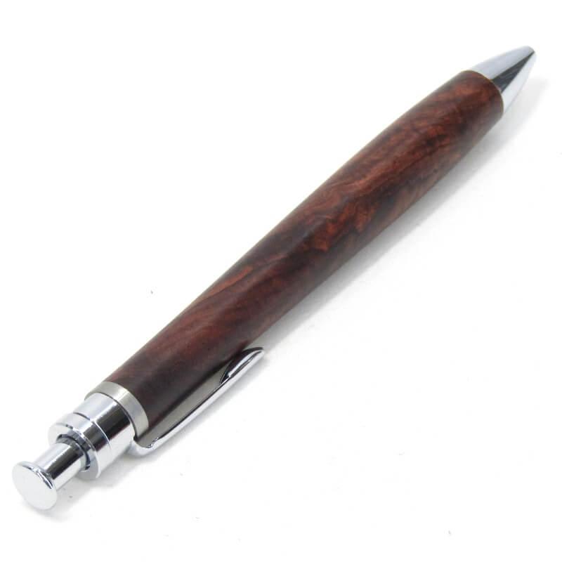 未使用 工房楔 コウボウセツ ボールペン ローズウッド こぶ杢 瘤杢
