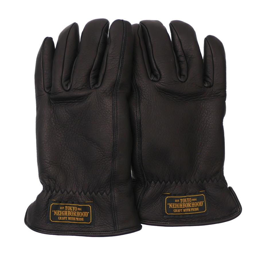 NEIGHBORHOOD LEATHER GLOVE レザーグローブ M NEIGHBORHOOD LEATHER
