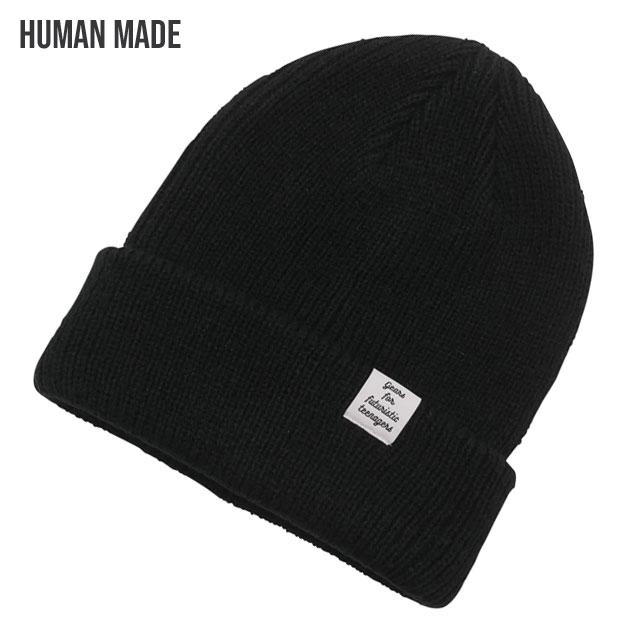 human made BEANIE ニット帽 帽子 黒 ブラック ひBLACK 楽天市場