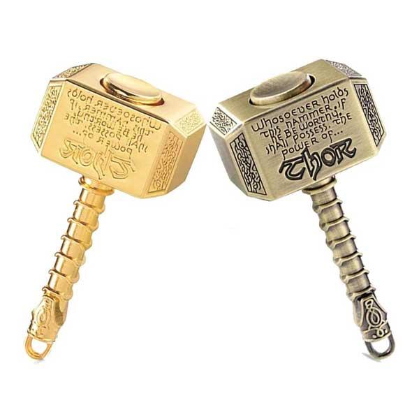 ハンドスピナー ベアリング Thor Hammer Fidget Spinners ハンマー 2個