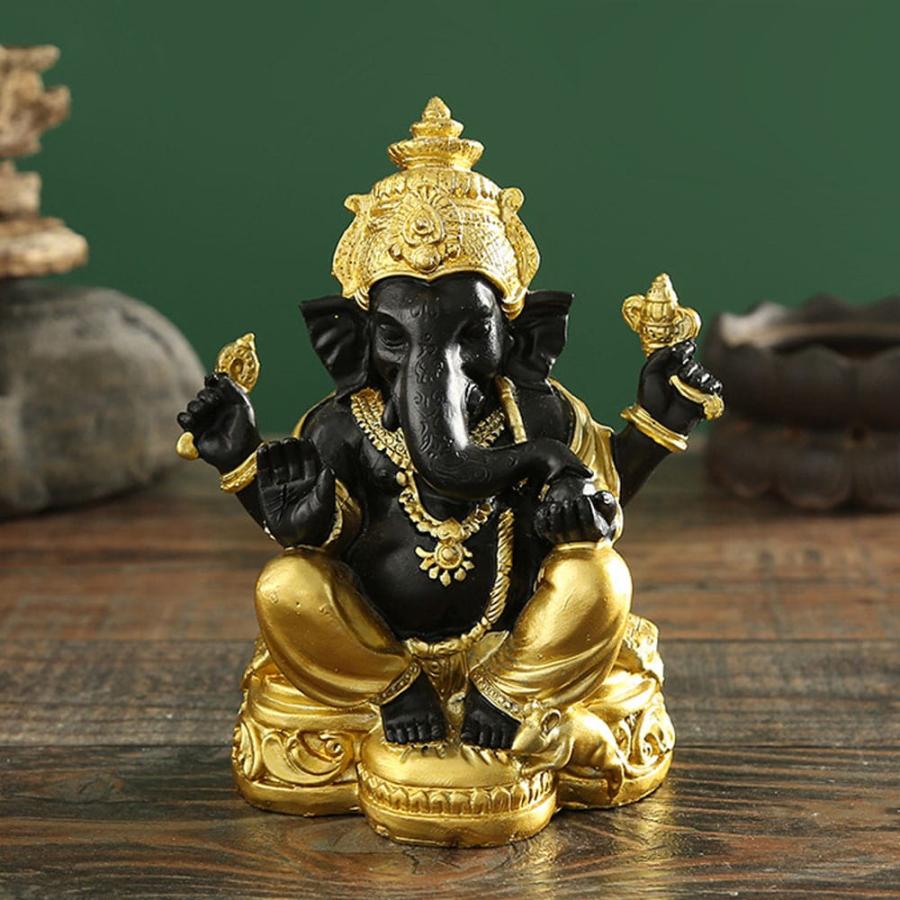 ガネーシャ オブジェ ゾウ 置物 玄関 インテリア 雑貨 リビング 小物