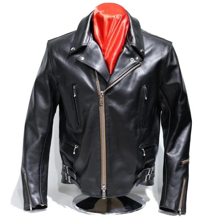666 666 LEATHER WARE 666レザーウエア タイトフィットライダース・LJM