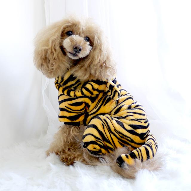 2022年干支 トラ柄コスチューム カバーオール タイガー 虎 お正月 寅