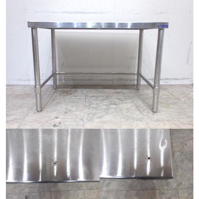 マルゼン ステンレス 三方枠作業台 900×600×650 業務用 中古厨房
