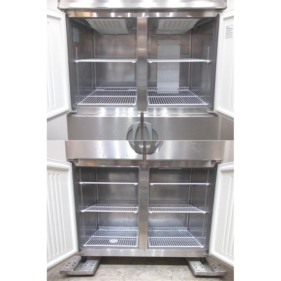 フクシマ 業務用縦型4ドア冷凍庫 URD54FMTA1 200V フクシマ 業務用縦型