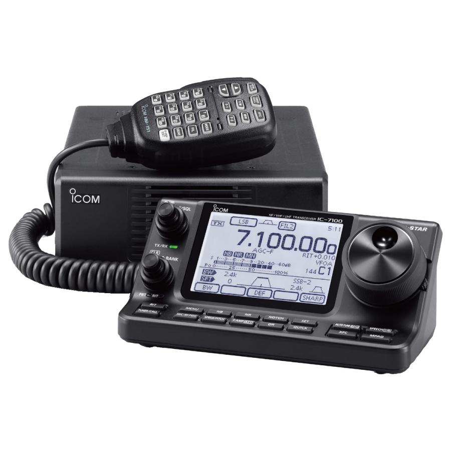 ICOM（アイコム） アマチュア無線 IC-7100 受信改造済