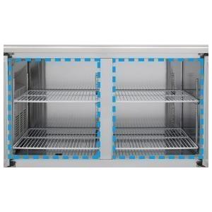 ホシザキ（HOSHIZAKI） RT-120SDG-1 RT-120SDG-1-R 業務用テーブル形