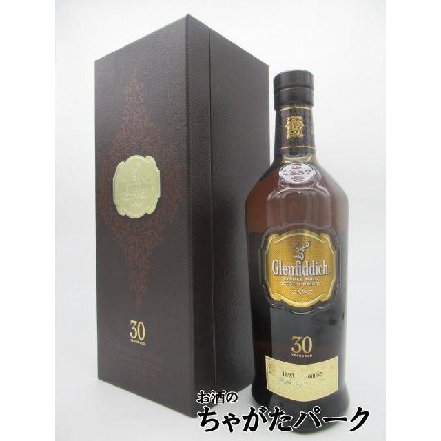 グレンフィディック 30年 並行品 43度 700ml : お酒のちゃがたパーク
