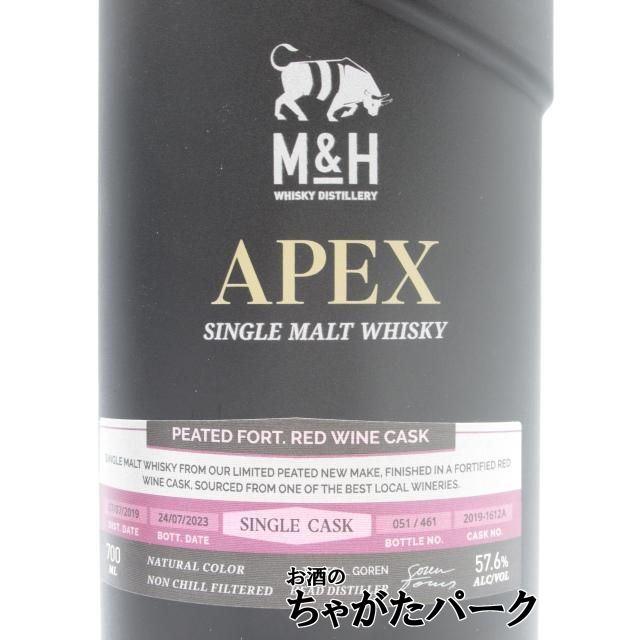M＆H APEX エイペックス ピーテッド フォーティファイド レッドワイン
