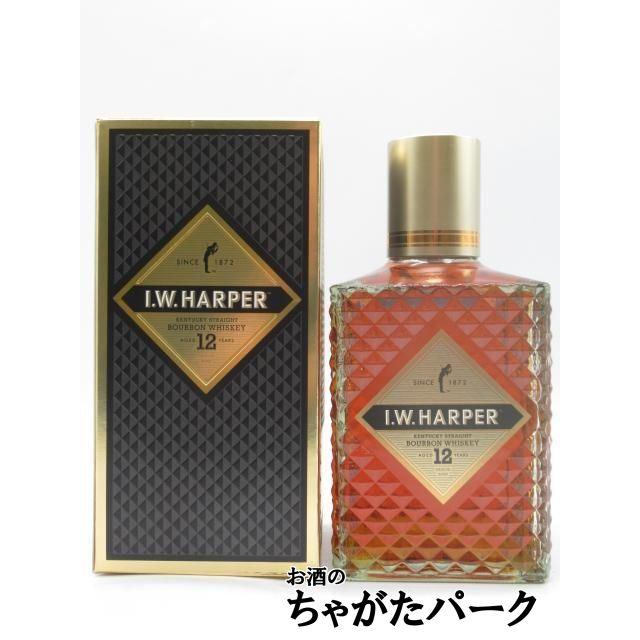 I.W.HARPER IWハーパー 12年 正規品 43度 750ml : お酒のちゃがた