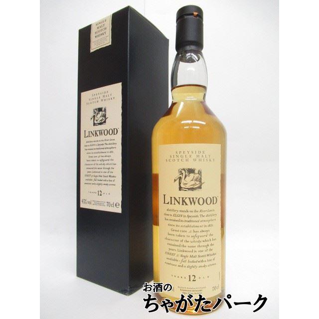 リンクウッド 12年 (UD花と動物) 箱付き 43度 700ml : お酒のちゃが
