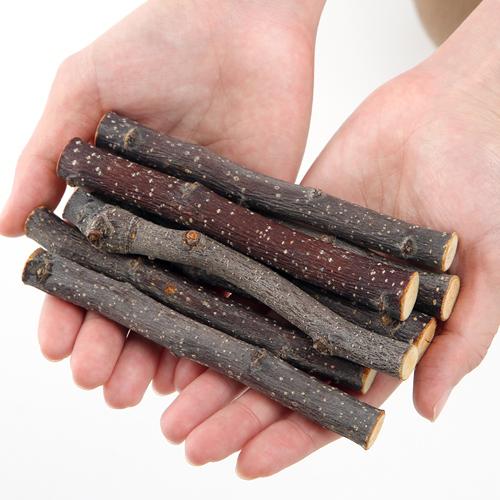 Leaf Corp かじり木 国産 りんごの木 中枝 500g お徳用パック