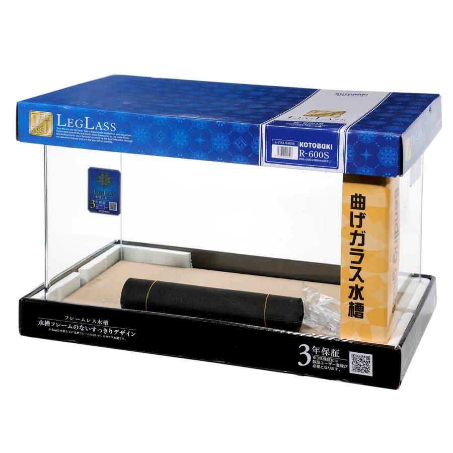 LEGLASS コトブキ工芸 ガラス水槽 レグラス R−600S（60×30