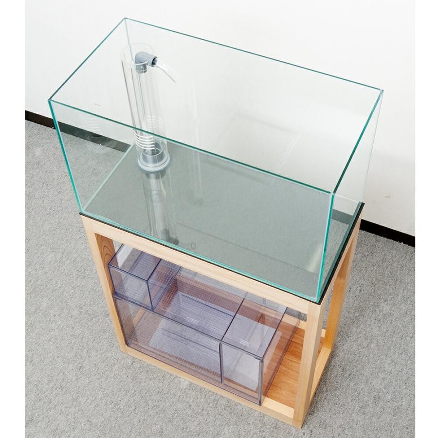 Leaf Corp （大型）オーバーフロー水槽 クロミス60 OFセット