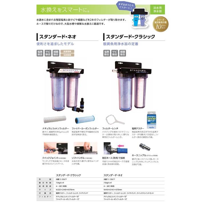 Marfied（マーフィード） 観賞魚用浄水器 スタンダード・ネオ 流量