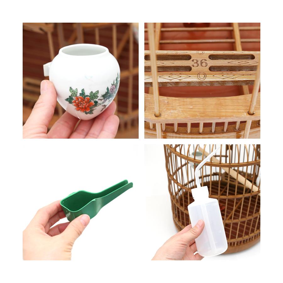 竹製鳥かご 4個セット 竹製鳥籠6個セット 71xQY65VmgS._UF894